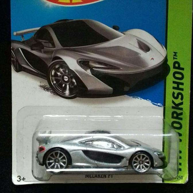 Hotwheels McLAREN P1 Silver