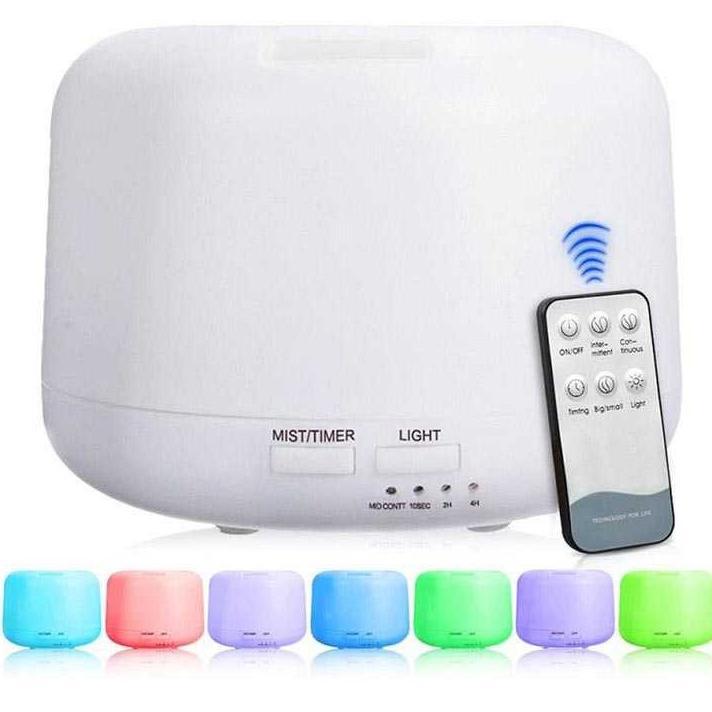 Difuser Aromatherapy | Difuser Humidifier | Diffuser Aromaterapi| Humidifier Diffuser 300Ml 500Ml 10