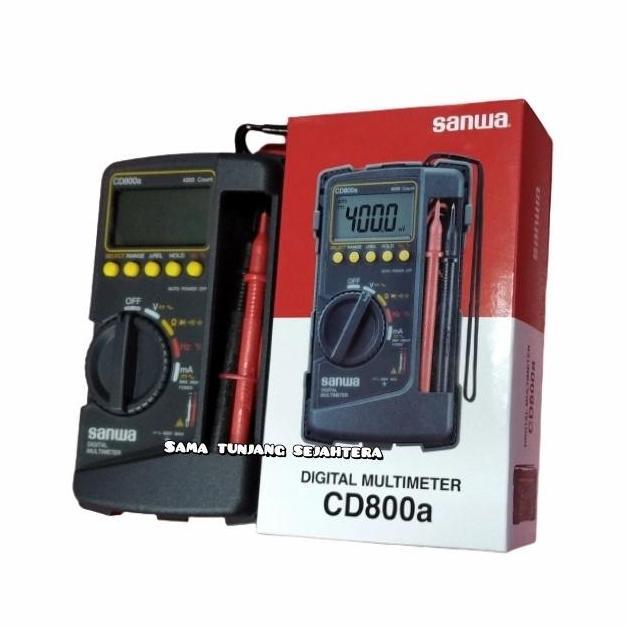 Pasti Murah Sanwa Multitester Digital Cd 800 / Multitester Digital Cd800 Japan Original
