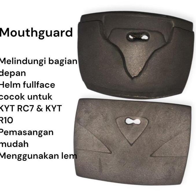 pelajar Moutguard Busa Mulut Helm Fullface KYT RC7 KYT R10 Busa Congor Helm Fullface Mouthguard dana