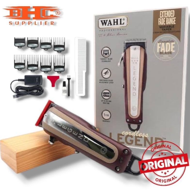 Wahl Legend Cordless Original USA Corded Wireless Tanpa Kabel Pakai Kabel Mesin Pencukur Rambut