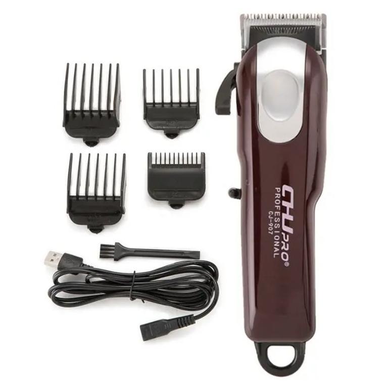 CHJ PRO HAIR CLIPPER ORIGINAL MESIN PENCUKUR RAMBUT TANPA KABEL WIRELESS PORTABLE