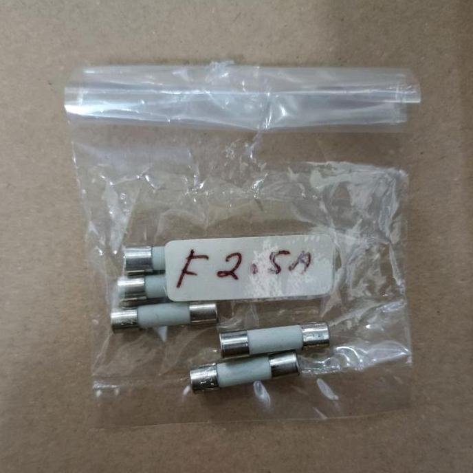FUSE KERAMIK 2,5A 250VOLT 5X20 BL27