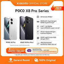 HP XIAOMI POCO X8 PRO SERIES ( POCO X8 PRO SERIES 12+12/512 ) BARU RESMI