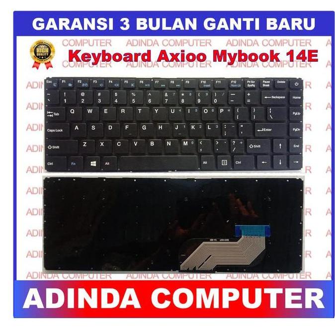 Compo- Keyboard Axioo Slimbook 14A Bunaken Cg14D01 Mybook 14E Pro C1