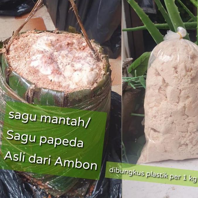 Ovo- Sagu Manta/Sagu Papeda/Sagu Manta Papeda (Dari Ambon)| Harga Per 1 Kg