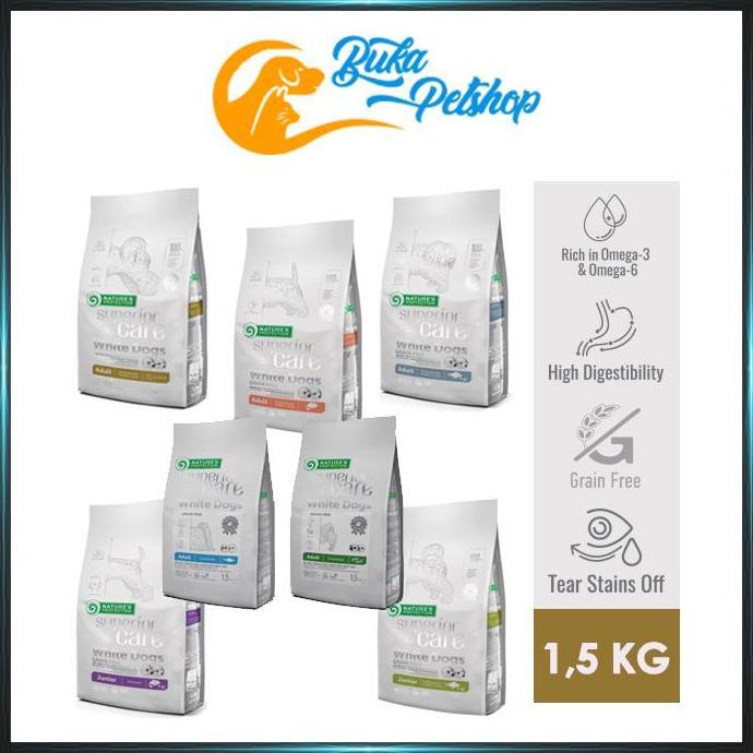 NATURE PROTECTION White Dog 1.5kg Nature's Protection
