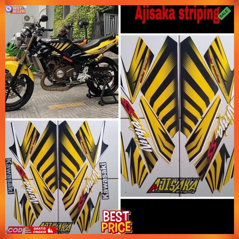 Stiker Ninja Ss 2013 Kuning / Striping Ninja Ss 2013 Kuning / Striping Stiker Lis Les Kawasaki Ninja