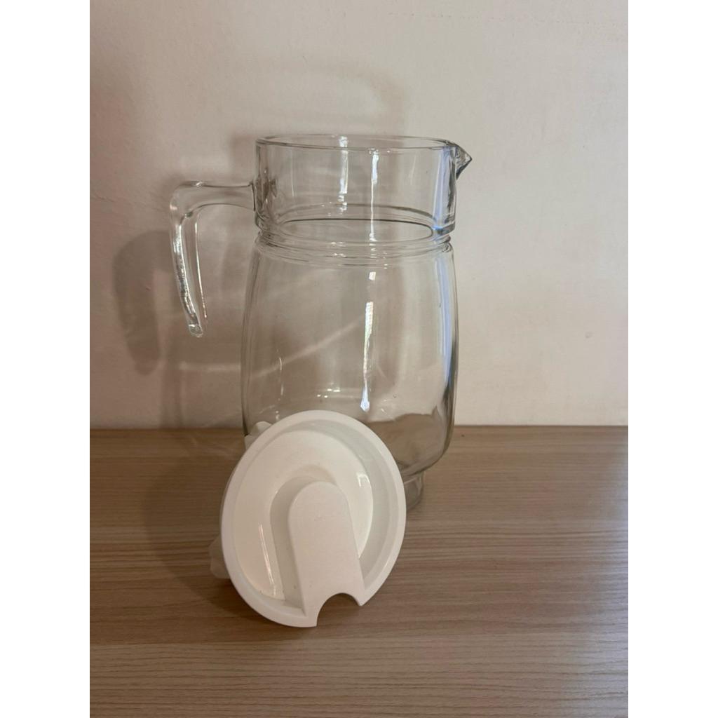 Teko Kaca Bening Pitcher Ceret Kaca Wadah Air