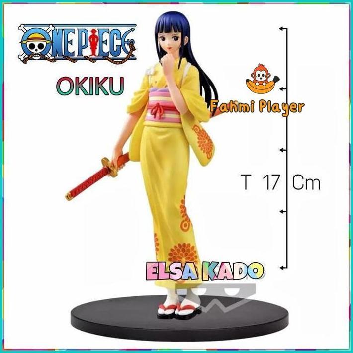 Figure Okiku One Piece Kiku Wano Dxf The Grandline Men Nami Robin