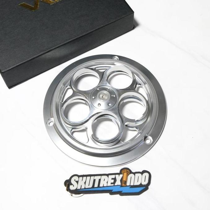 Cover Fan Spinner Silver Vespa Sprint Primavera S LX