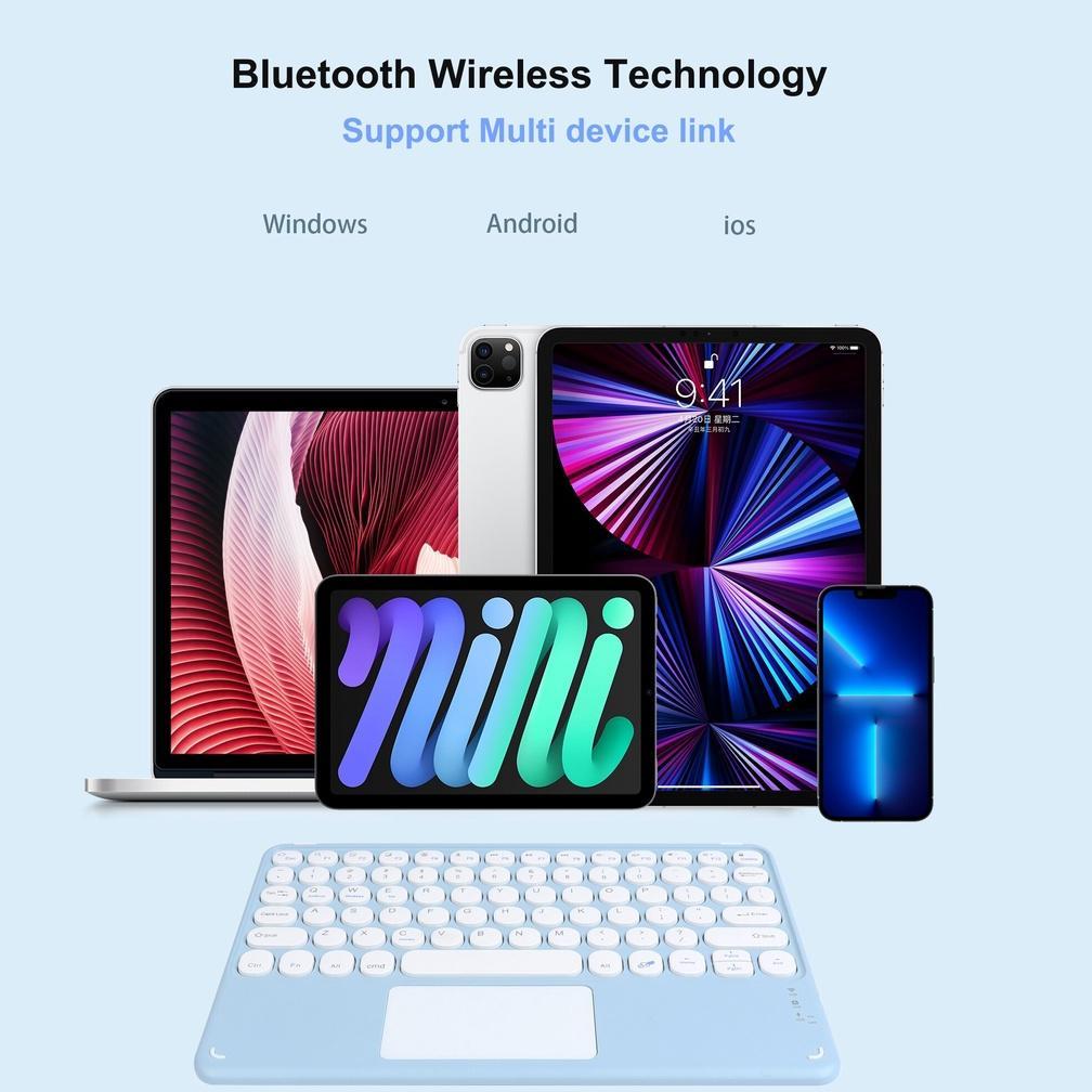 Universal Wireless Keyboard Bluetooth Mini Keyboard 10inc For iPad Pro Air4/Air5 Gen 9/10 Android / 