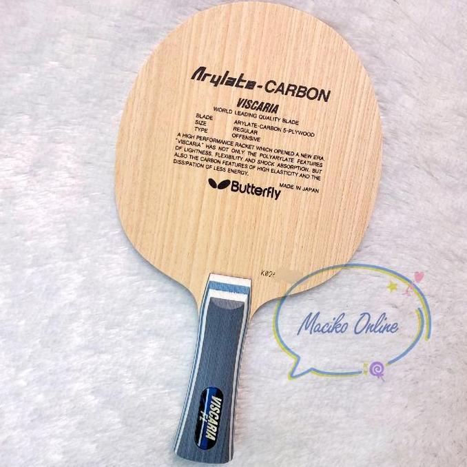 NEW Kayu Bet Pingpong Butterfly Viscaria FL ORIGINAL