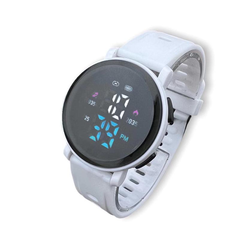 OFFICIAL BAJ JAM TANGAN WANITA PRIA DIGITAL RUBBER BULATLED WATCH GROSIR ORIGINAL HIGH QUALITY JF088