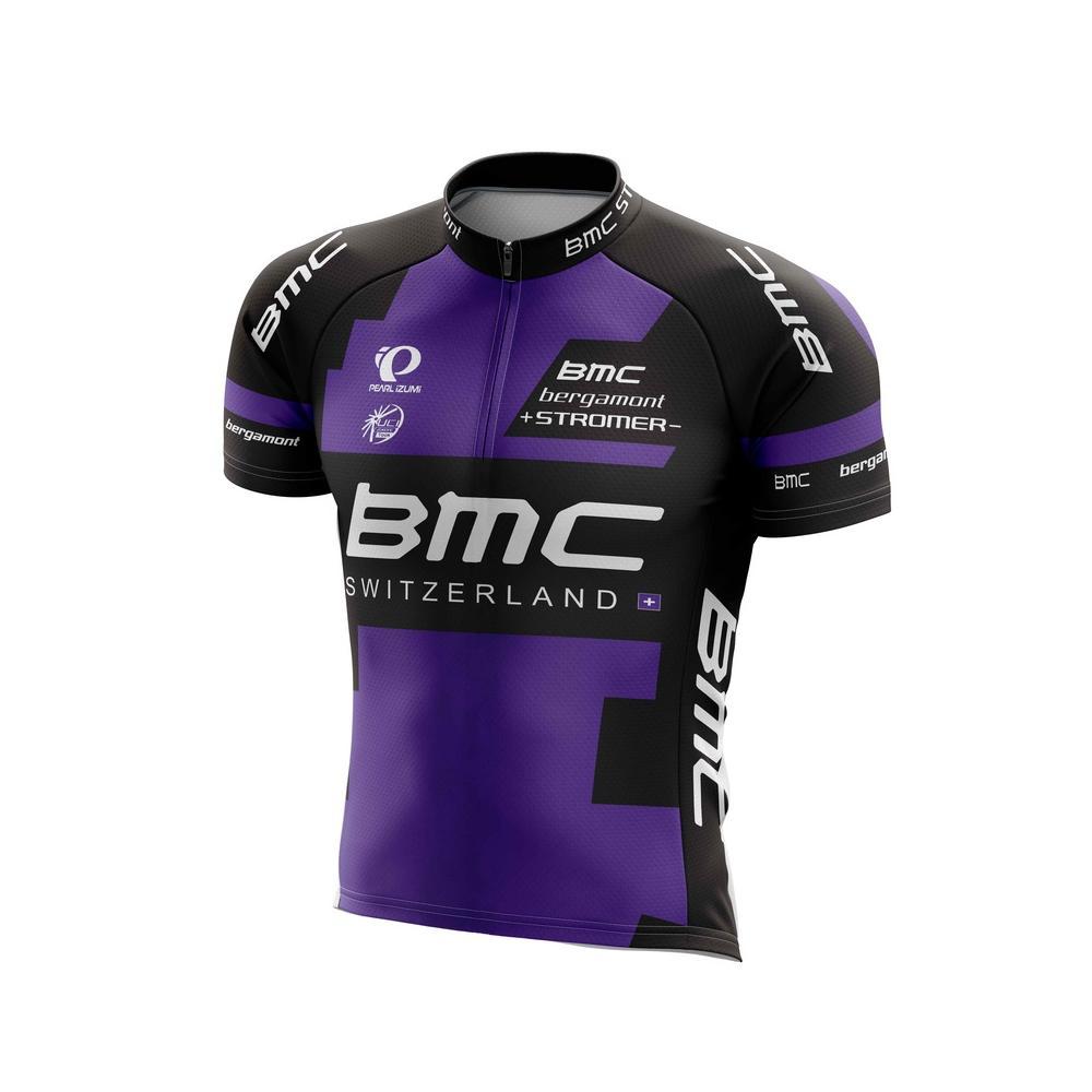 TERBARU Jersey Sepeda Kaos Sepeda BMC Roadbike Baju Gowes Lengan Pendek