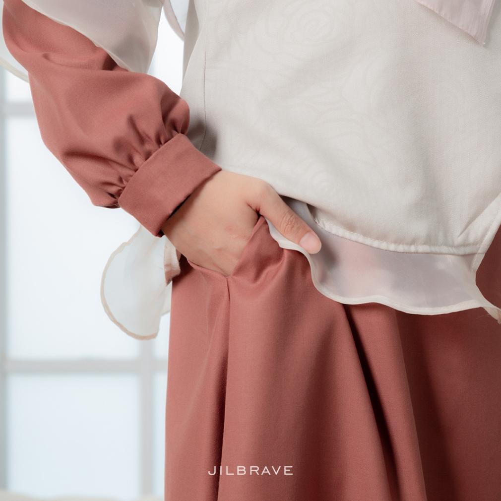 fast delivery jilbrave nada dress gamis outer feminine set couple keluarga sarimbit lebaran denada s