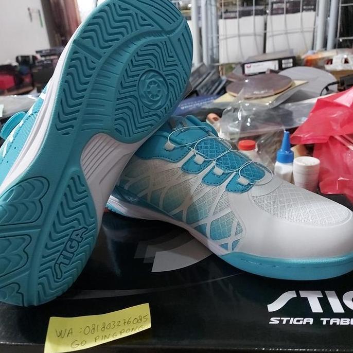 TERMURAH - sepatu pingpong stiga (boa system)