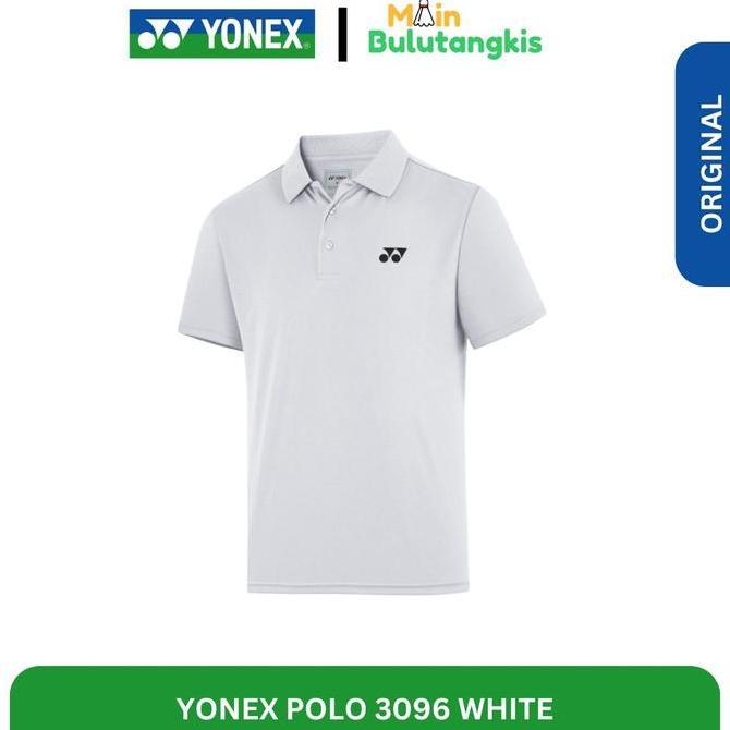 Jersey Polo Badminton Yonex 3096 White Original
