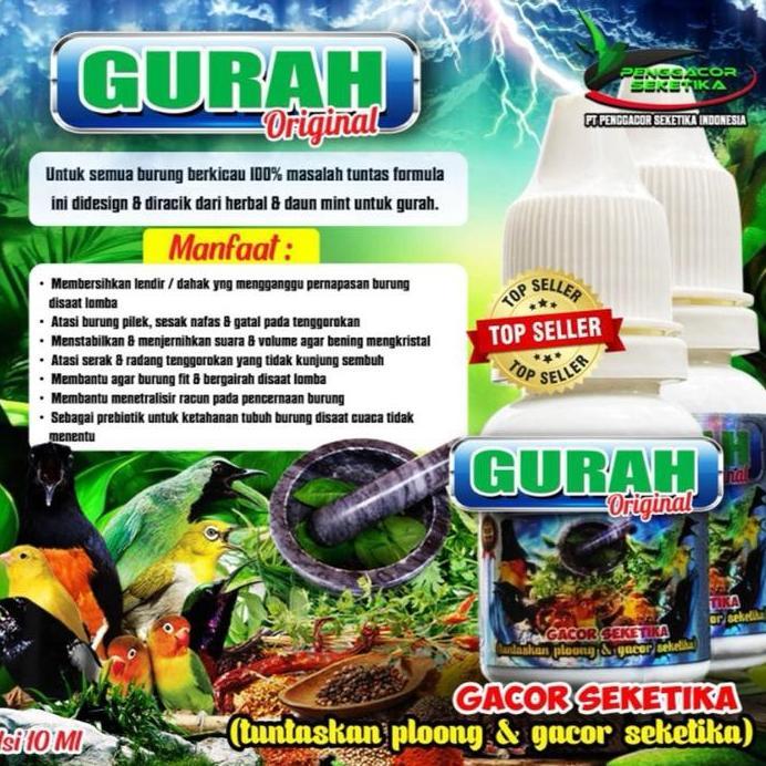 Gurah ORIGINAL BURUNG BERKICAU