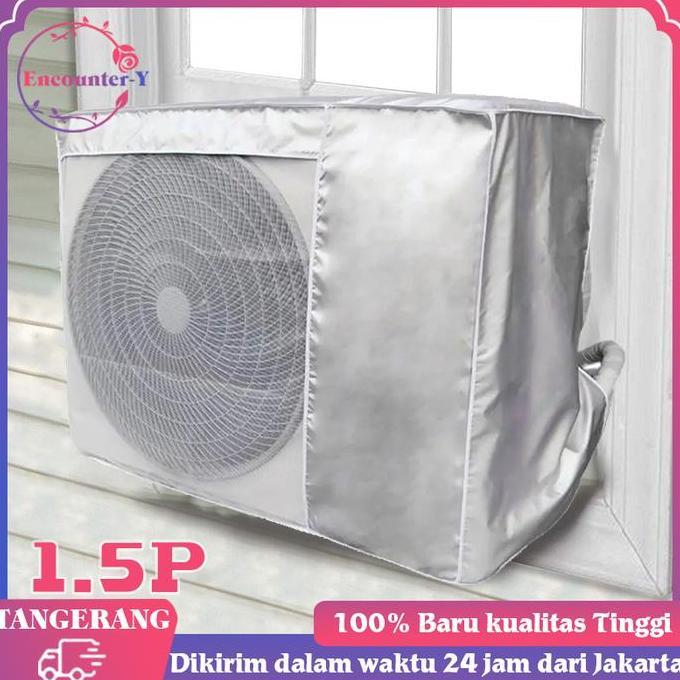 QINGACHO Cover AC Outdoor Tahan Air Cover Pelindung AC Anti Debu Penutup AC Outdoor AC Outdoor Cover