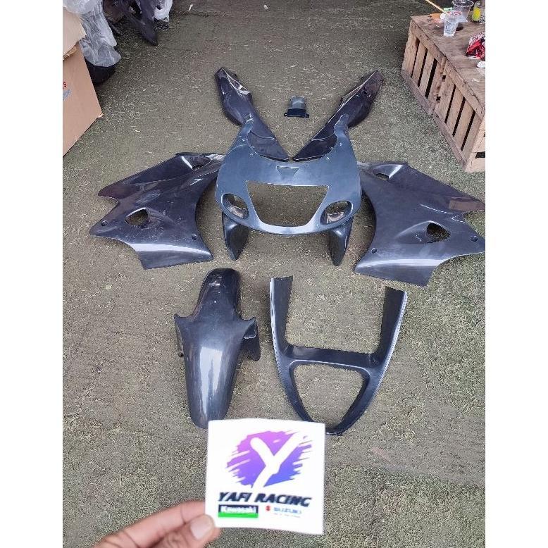 BODY NINJA RR OLD FULLSET COWLING SET BAHAN ABS BLANK ORIGINAL LOSPACK