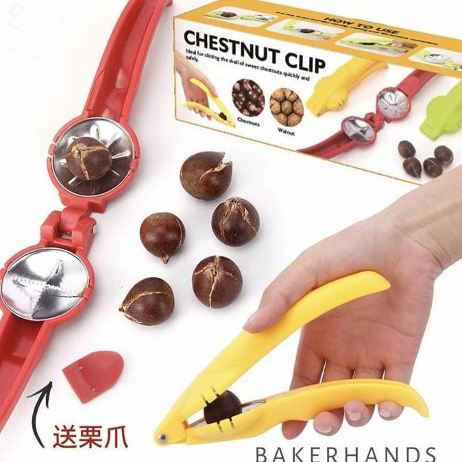 Chestnut Clip/Alat pembuka kacang kastanye/Alat pembuka chestnut