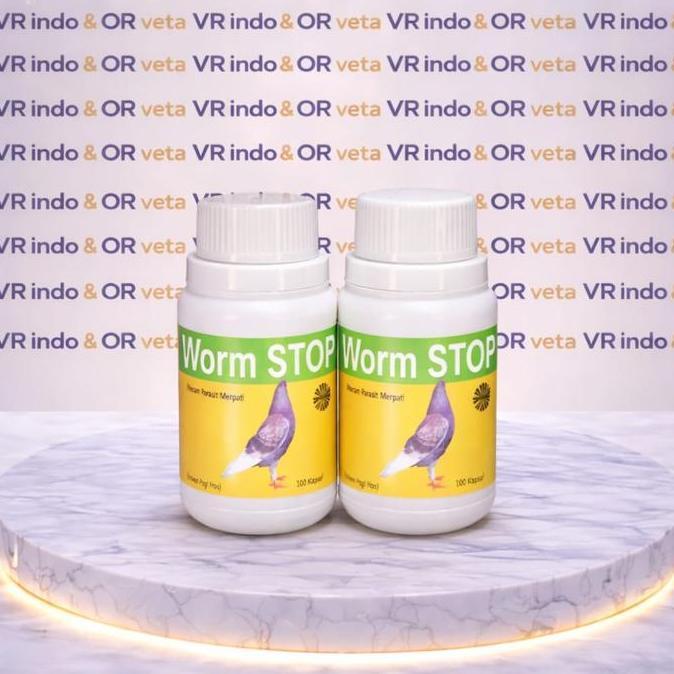 WORM STOP BARON OBAT CACING DAN PARASIT UNTUK BURUNG MERPATI LOMBA