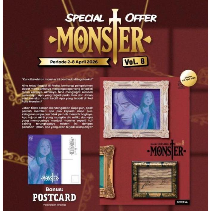 Komik Monster 8 by NAOKI URASAWA