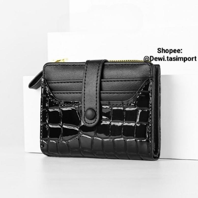 Promo (Import Korea) Dompet Lipat Wanita Dompet Kecil Wanita Dompet Mini Wanita Dompet Kartu Wanita 