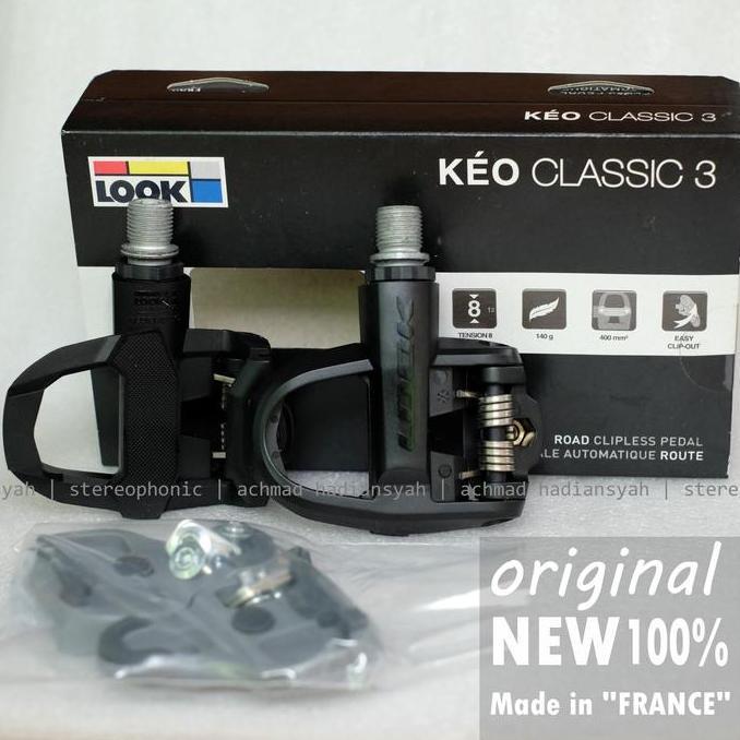 Pedal Clipless Road LOOK classic 3 inc Pedal Cleat LOOK Cleat Roadbike Pedal LOOK KEO Classic 3 Peda