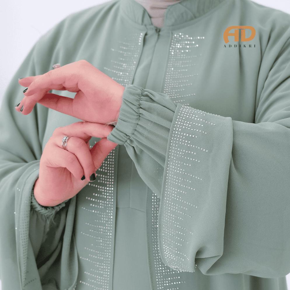 CUCI GUDANG ADDIKRI COLLECTION - Gamis sabira Ceruty Babydoll - Baju Muslimah