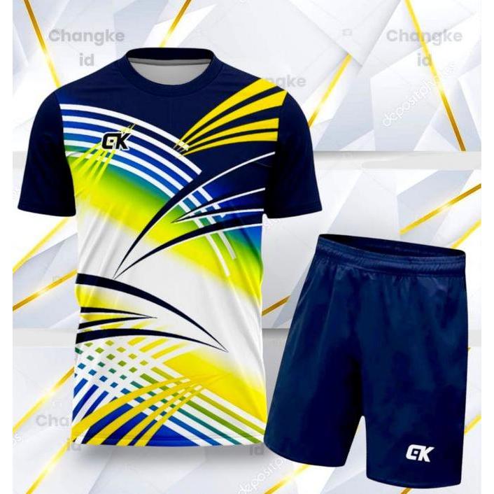 Kaos dan Setelan Baju Olahraga Pria dan Wanita Premium Dewasa Baju Badminton Kaos Badminton Kaos Fut