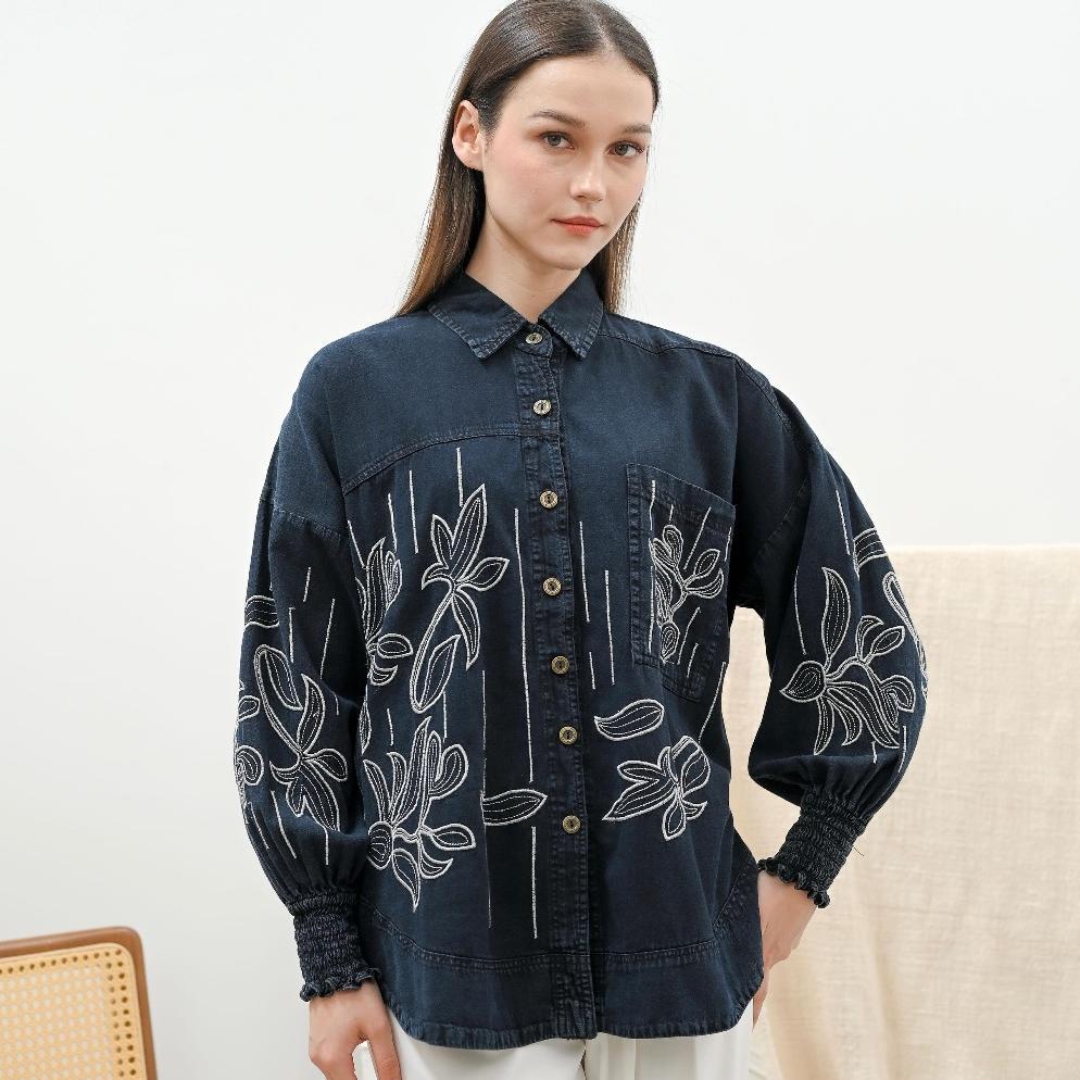TERBARU Pamela Jeans Oversized Bordir Premium