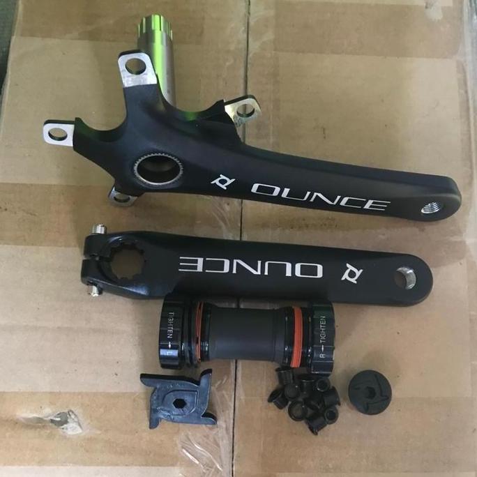 prowheel OUNCE TT crank arm set ht2 bcd 110 hitam ORI