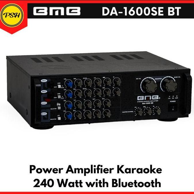 BMB DA-1600SE BT DA1600 SE Power Amplifier Karaoke Mixer Bluetooth