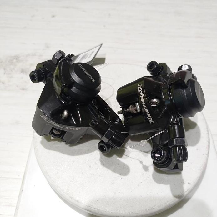 Kaliper rem sepeda Shimano Tourney TX805 mekanik import