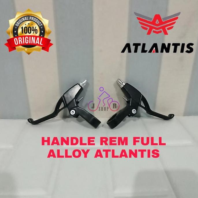 HANDLE HANDEL REM FULL ALUMUNIUM BRAKE LEVER PACIFIC ATLANTIS SEPEDA MTB MINI MINION LIPAT SELI BMX 