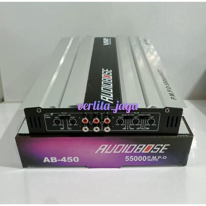 Power Audiobose AB-450 Power Amplifier AUDIOBOSE 4 Chanel