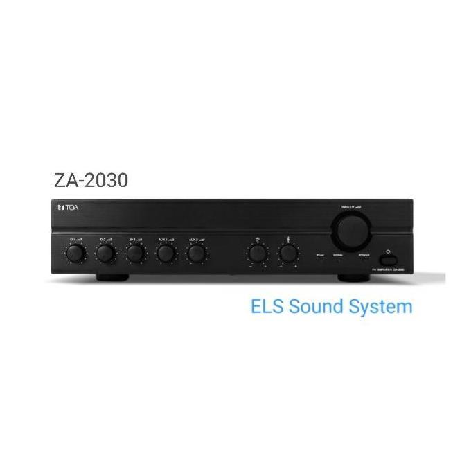 Power Mixer Amplifier Toa ZA-2030 ZA2030 Ampli Toa 30w 30 watt