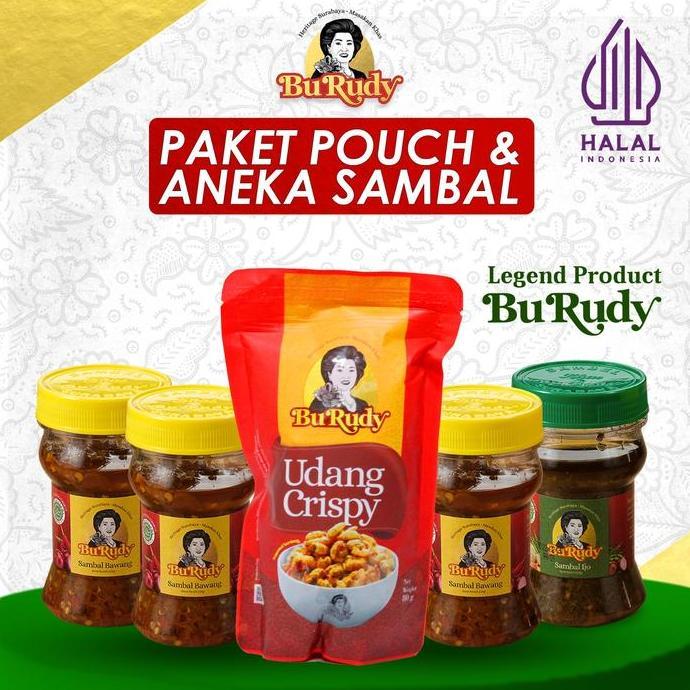 [] Paket Besar Udang Pouch Khas Depot Bu Rudy Surabaya