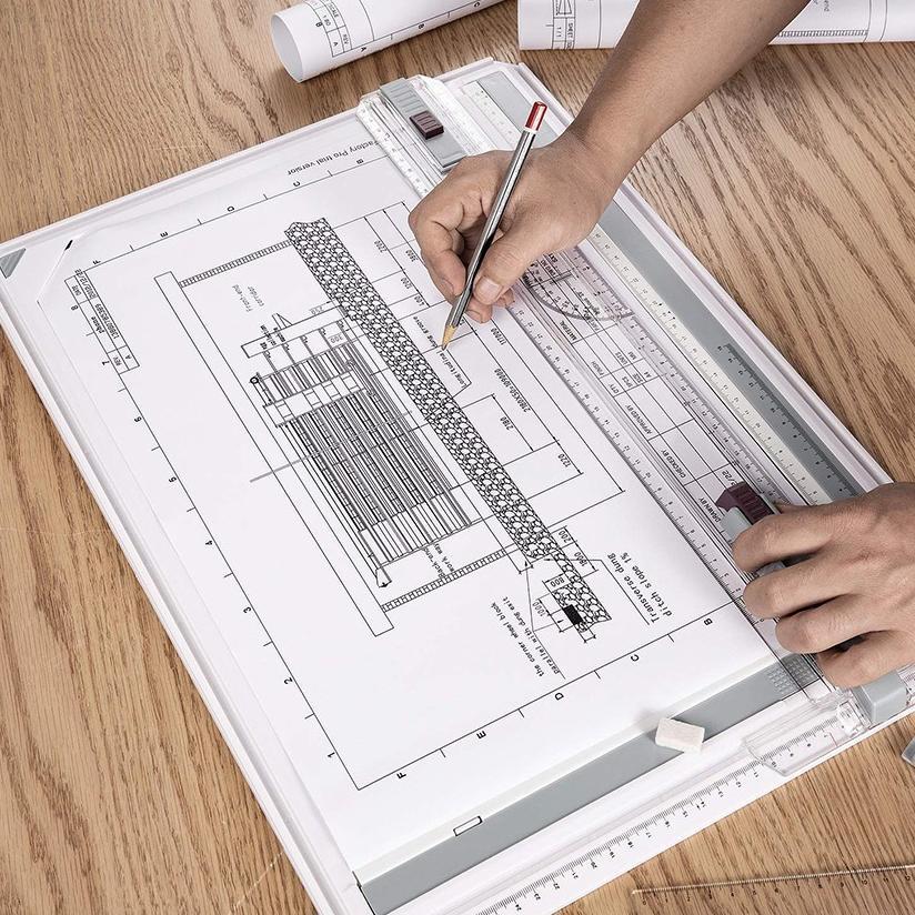 Professional Meja Gambar Arsitek A3 Peralatan Melukis Drawing Rapid A3 Professional Drawing Board A3