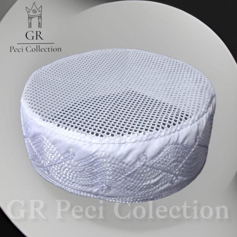 HOT PRODUCT PECI KOPIAH IKAF MADINAH JARING TERBAIK PREMIUM TINGGI 5/6 CM TERLARIS / PECI MADINAH JA