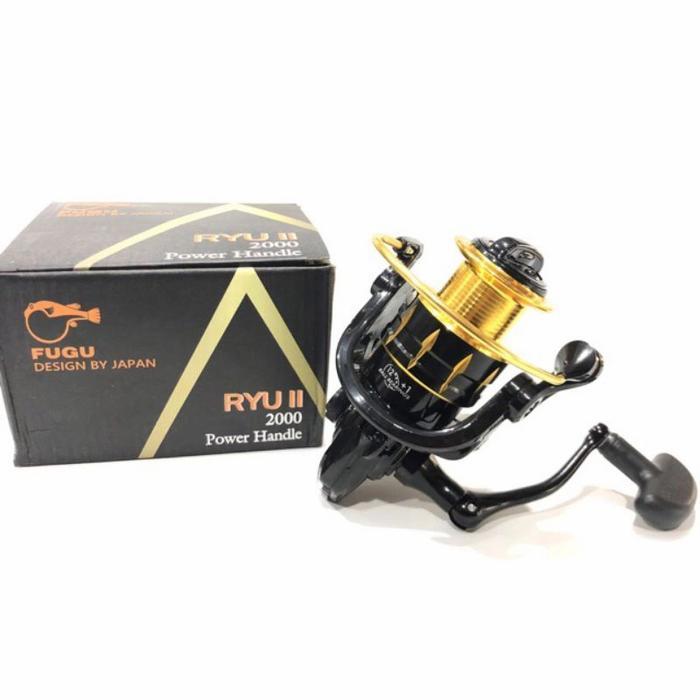 REEL SPINNING POWER HANDLE FUGU RYU II 800 1000 2000 3000 4000 6000