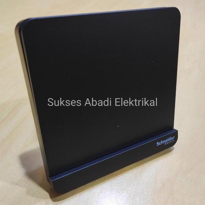 Promo Saklar Schneider Avatar On Engkel / Tunggal Dark Grey / Abu