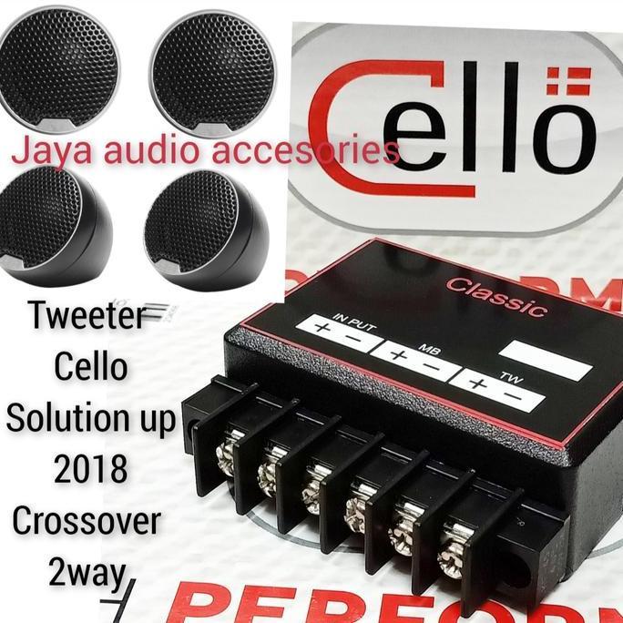 Tweeter cello Solution up 2018+Crossover 2way Classic