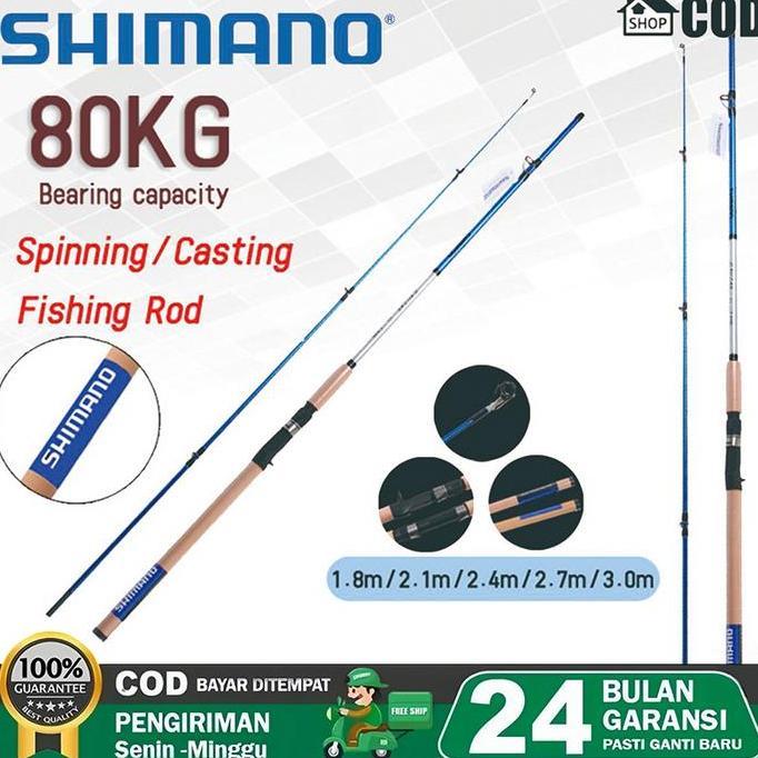 Termurah Shimano Original Japan Casting Rod Spinning Rod Fishing Rod Mh Power Joran Pancing Ultra Li