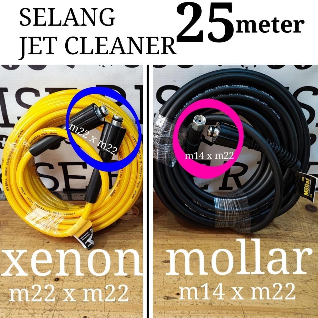 selang jet cleaner high pressure washer hose 25m MOLLAR 25 meter