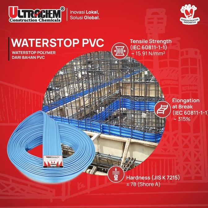 Ultrachem Waterstop Pvc Wsf - 20 Meter Terlaris