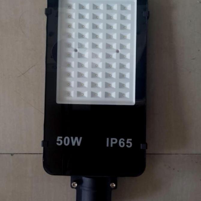 Lampu Jalan Pju 50W Kaca Smd Lampu Pju 50 Watt Slim Kaca Led Street