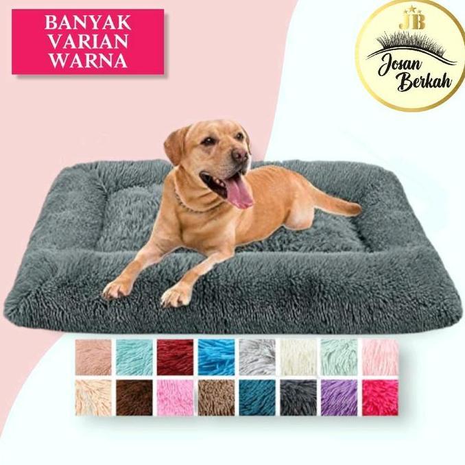 Tempat Tidur Kucing Anjing Kelinci Raksasa (70cm x 70cm) Halus Lembut Serta Hipnotis